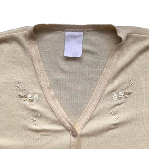 90s Style Studio Yellow Cardigan - Picture 5 of 7